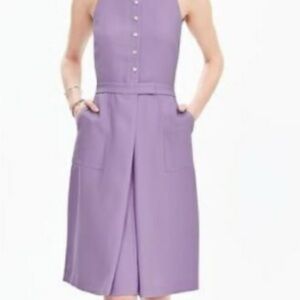 Elegant Lavender Sleeveless Dress